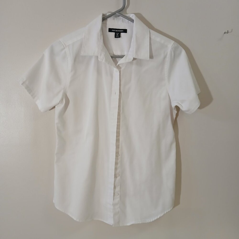 Ladies Port Authority white blouse - XS